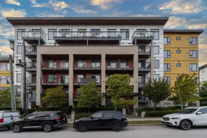 Exterior Rear Photo of 109 621 Regan Avenue, Coquitlam, BC