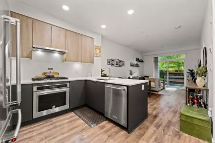 Kitchen Island Photo of 109 621 Regan Avenue, Coquitlam, BC