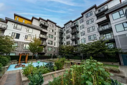 Outdoor Patio Photo of 109 621 Regan Avenue, Coquitlam, BC