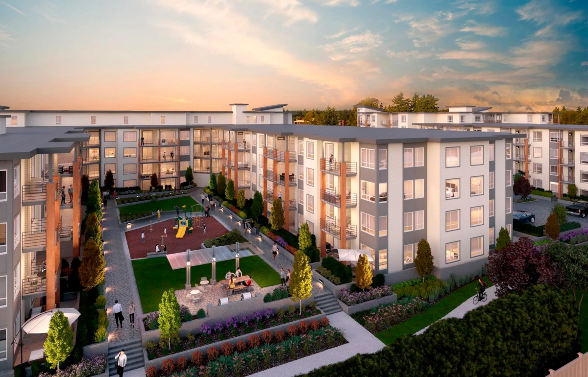 Exterior Front Photo of 202 23200 Gilley Road, Richmond, BC