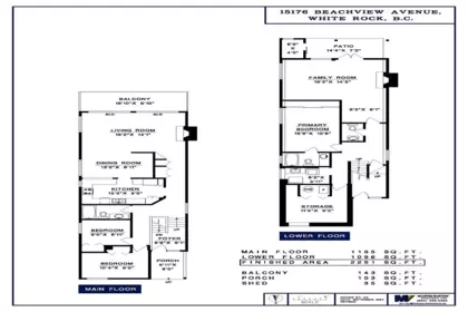 15176 Beachview Avenue, White Rock, BC, White rock — Single Family Residence for sale