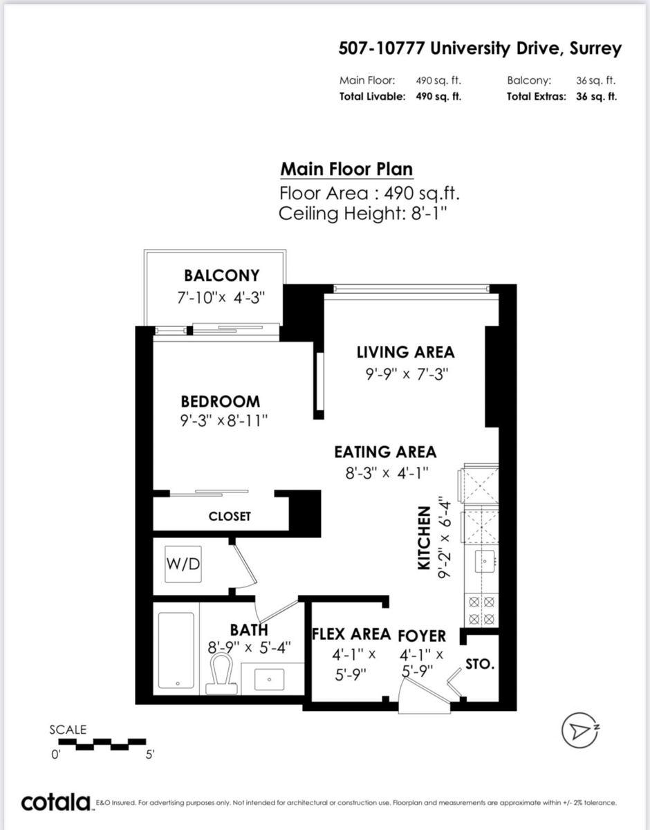 Front Yard Photo of 507 10777 University Drive, Surrey, BC