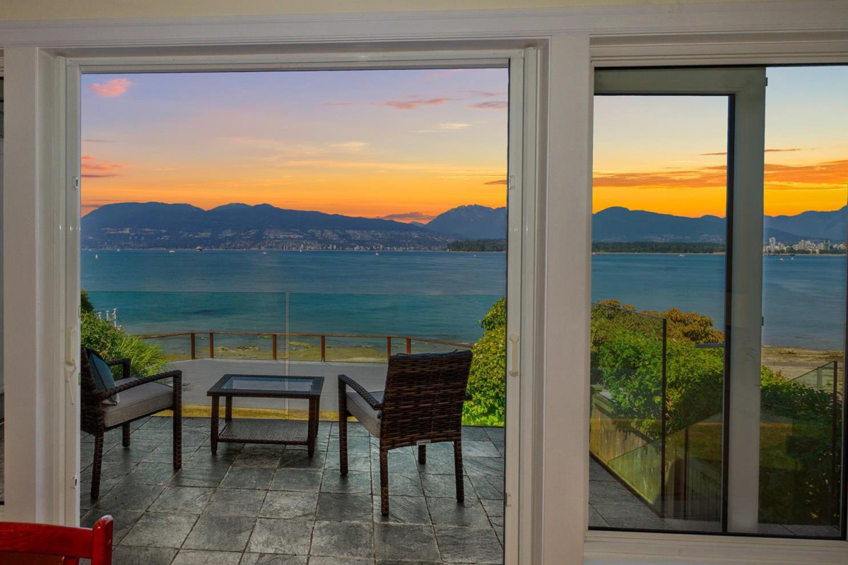 Aerial View of 3131 Point Grey Road, Vancouver, BC