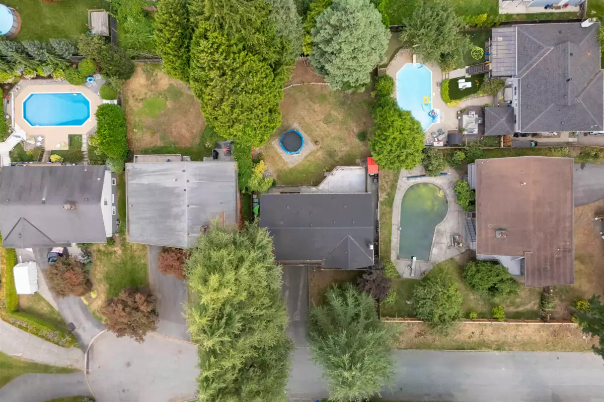 Backyard Photo of 2488 Belloc Street, North Vancouver, BC