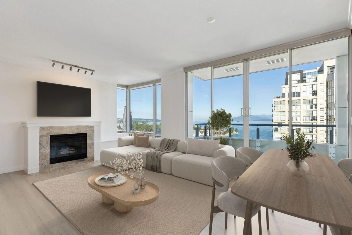 Exterior Front Photo of 2204 1500 Hornby Street, Vancouver, BC