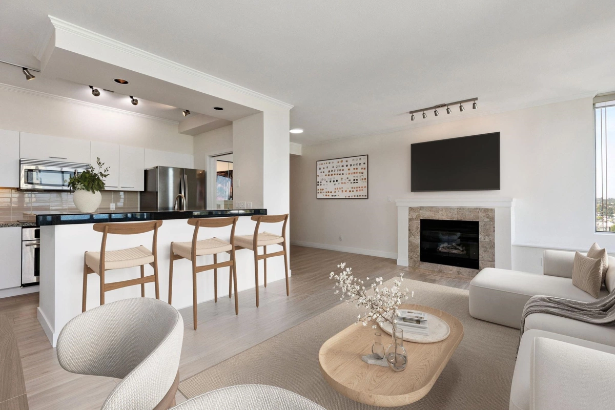 Exterior Rear Photo of 2204 1500 Hornby Street, Vancouver, BC