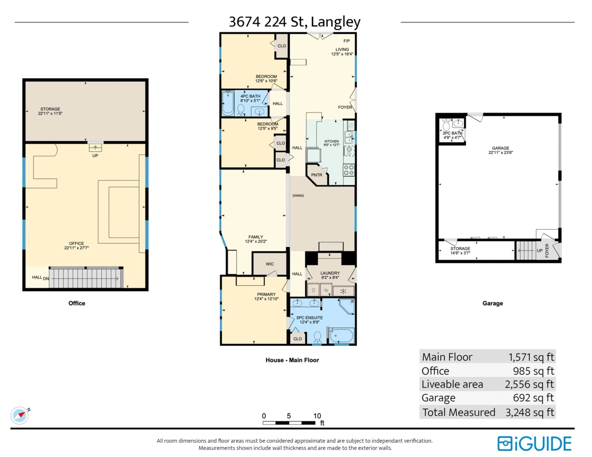 Exterior Rear Photo of 3674 224 Street, Langley, BC