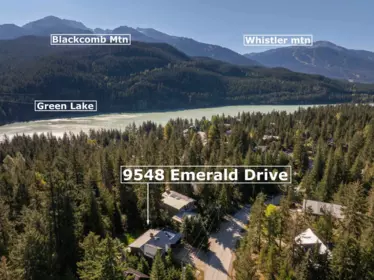9548 Emerald Drive, Whistler, BC, Whistler — Single Family Residence for sale