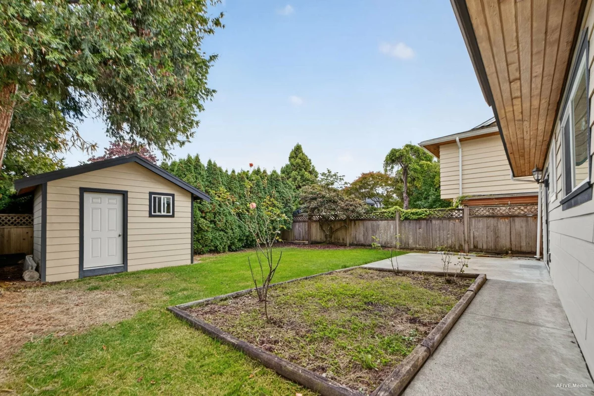 Aerial View of 9500 Parksville Drive, Richmond, BC