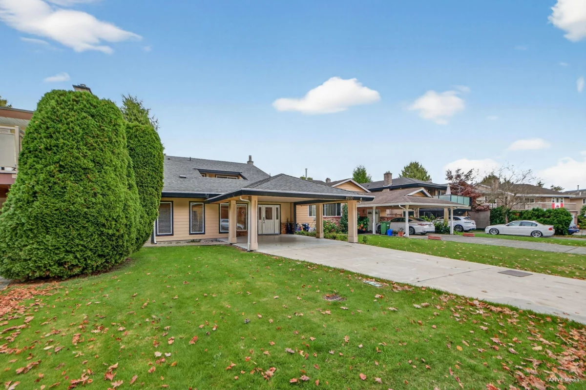 Exterior Rear Photo of 9500 Parksville Drive, Richmond, BC