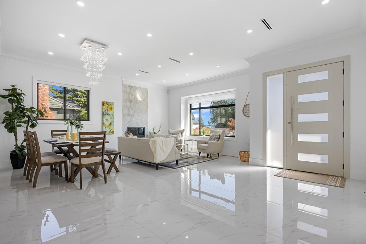 Living Room Photo of 4527 Clinton Street, Burnaby, BC