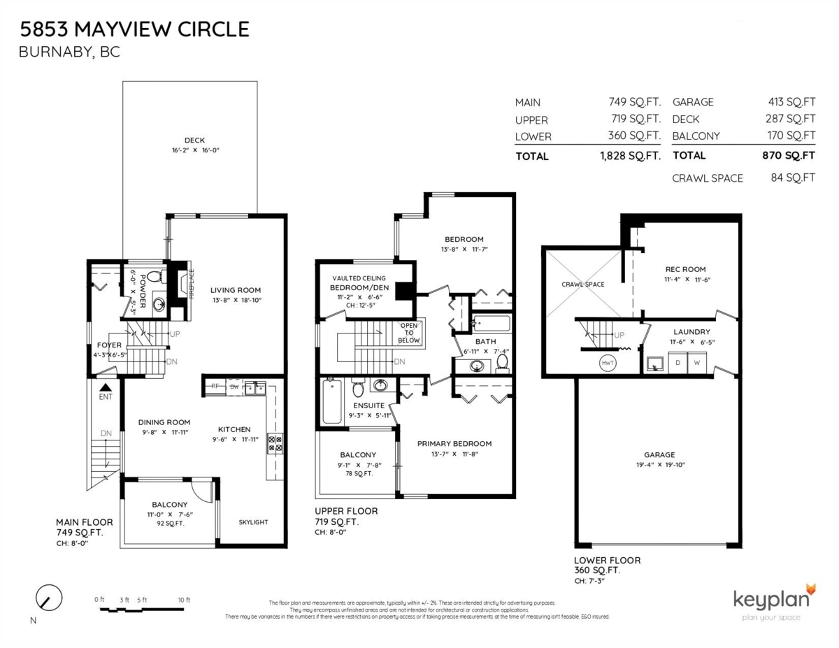 Playground / Recreational Area Near 5853 Mayview Circle, Burnaby, BC