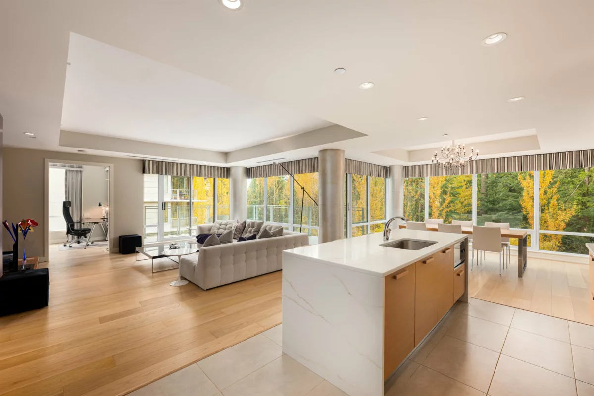 Dining Area Photo of 403 5838 Berton Avenue, Vancouver, BC