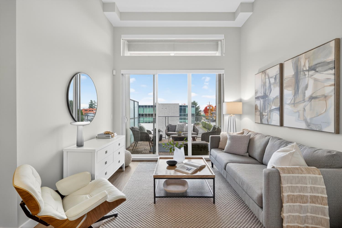 Exterior Front Photo of 408 1728 Gilmore Avenue, Burnaby, BC