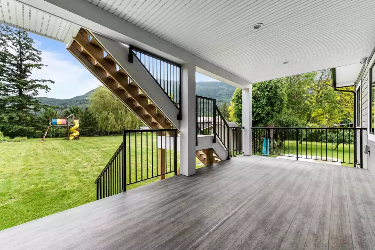 Garage Interior Photo of 4464 Community Street, Yarrow, BC