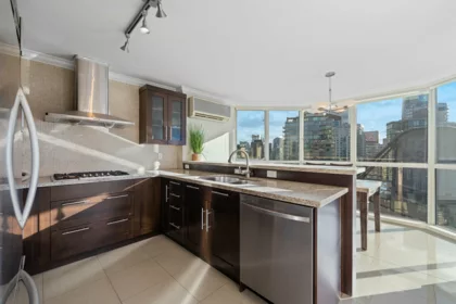 Breakfast Nook Photo of 2303 1415 W Georgia Street, Vancouver, BC