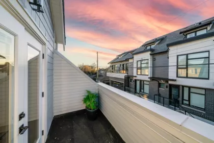 Aerial View of 972 Park Drive, Vancouver, BC