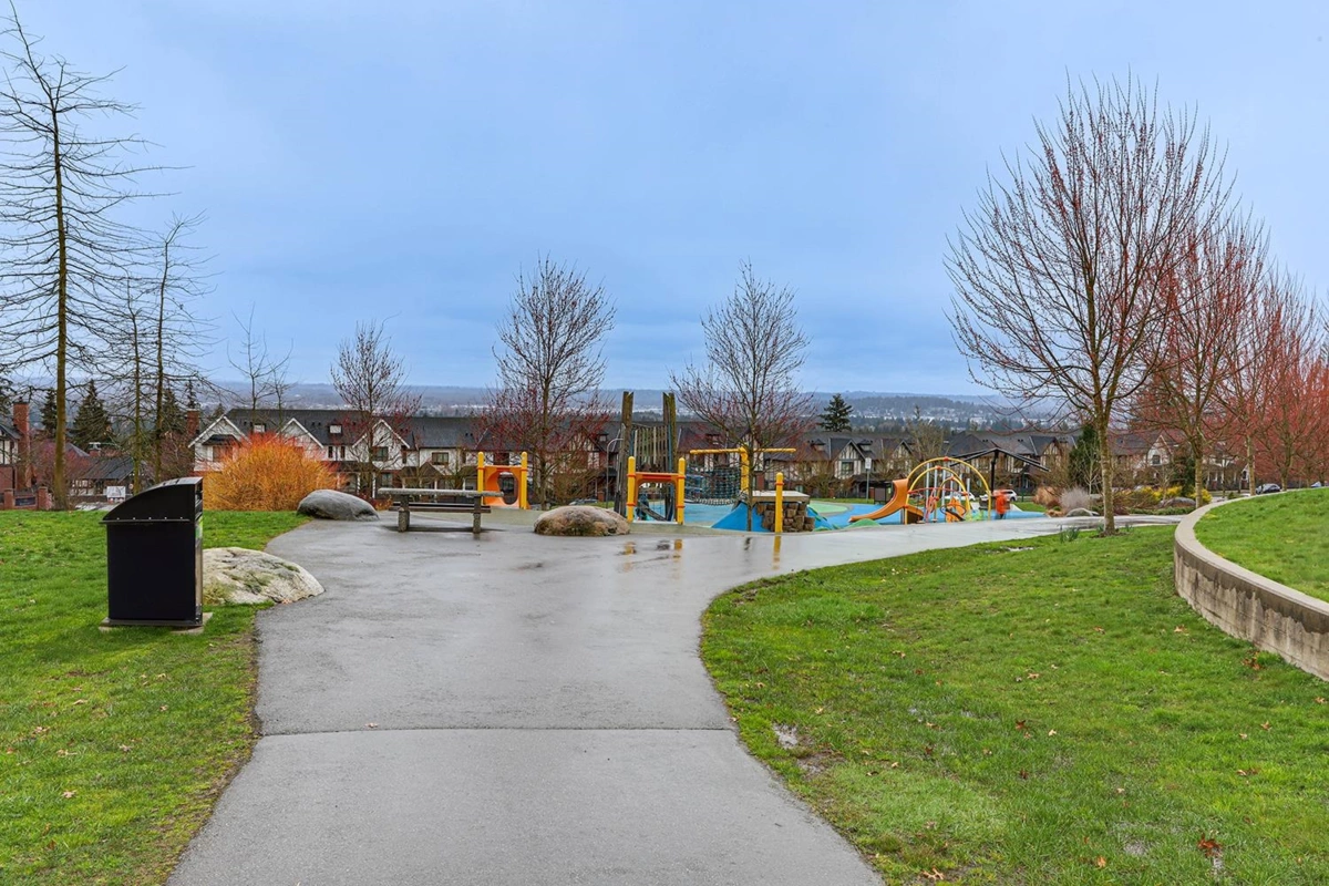 Backyard Photo of 184 1331 Olmsted Street, Coquitlam, BC