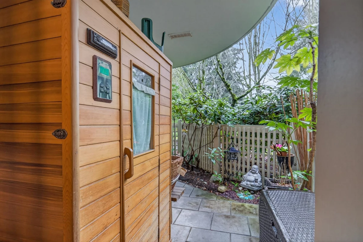 Outdoor Deck Photo of 109 1785 Martin Drive, Surrey, BC