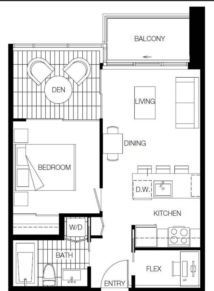 Breakfast Nook Photo of 211 4818 Eldorado Mews, Vancouver, BC