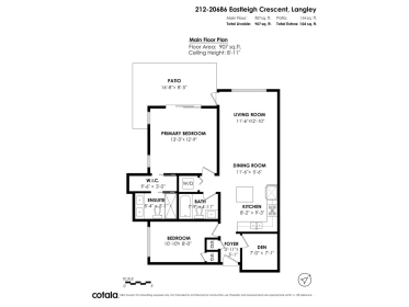 Entry Foyer Photo of 212 20686 Eastleigh Crescent, Langley, BC