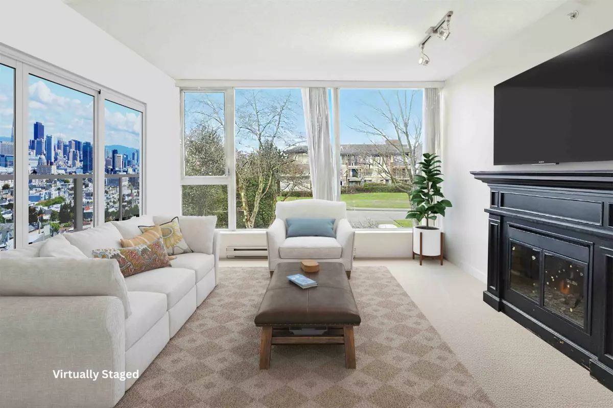 Living Room Photo of 503 5028 Kwantlen Street, Richmond, BC