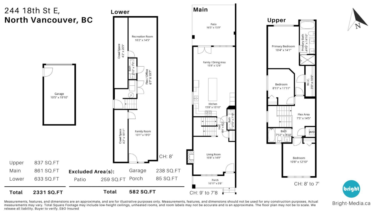 Outdoor Kitchen Photo of 244 E 18th Street, North Vancouver, BC