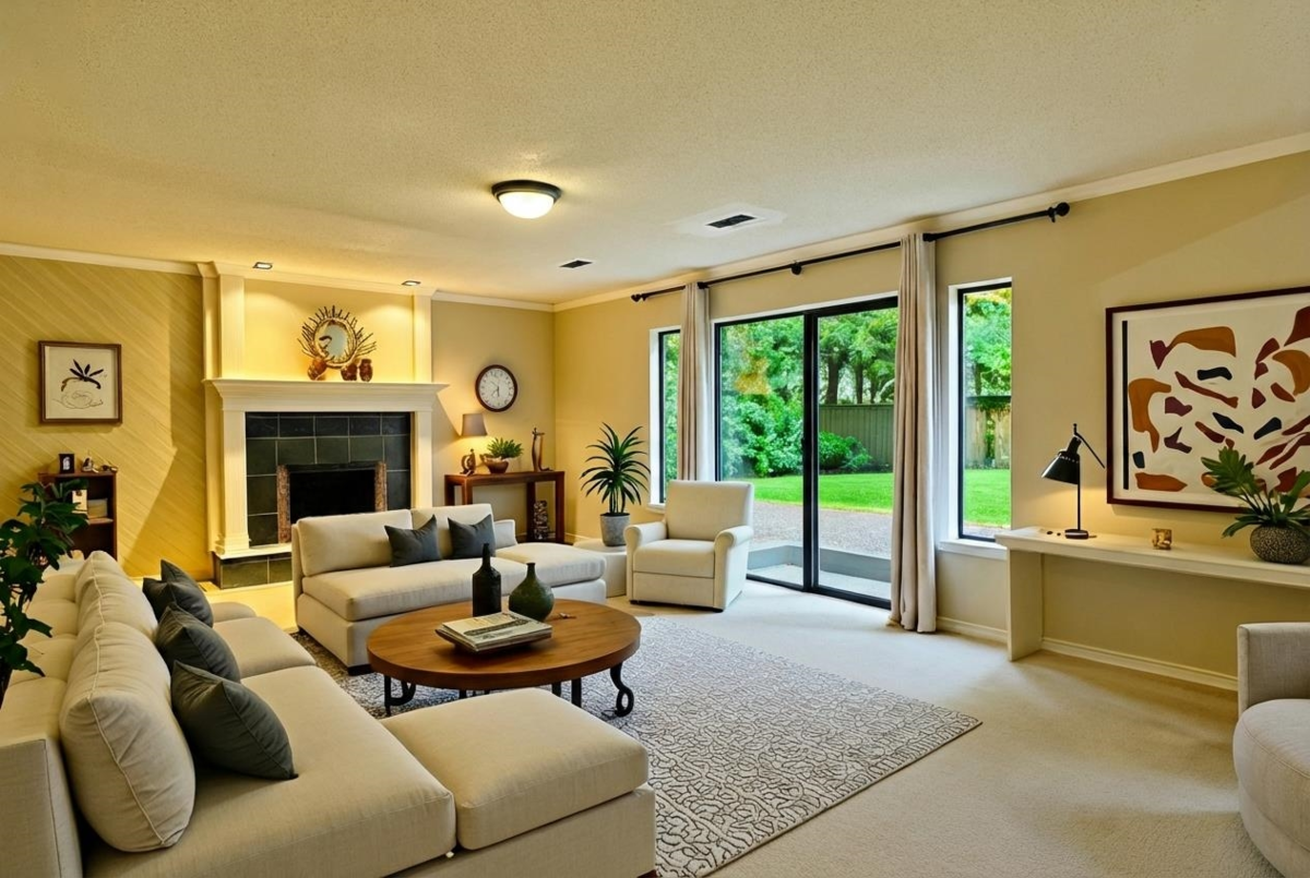 Living Room Photo of 6830 Cedarbrook Place, Delta, BC