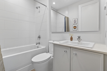 Powder Room Photo of 108 708 Edgar Avenue, Coquitlam, BC