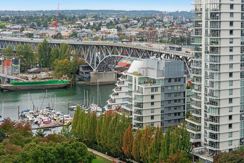 Aerial View of 2206 1438 Richards Street, Vancouver, BC