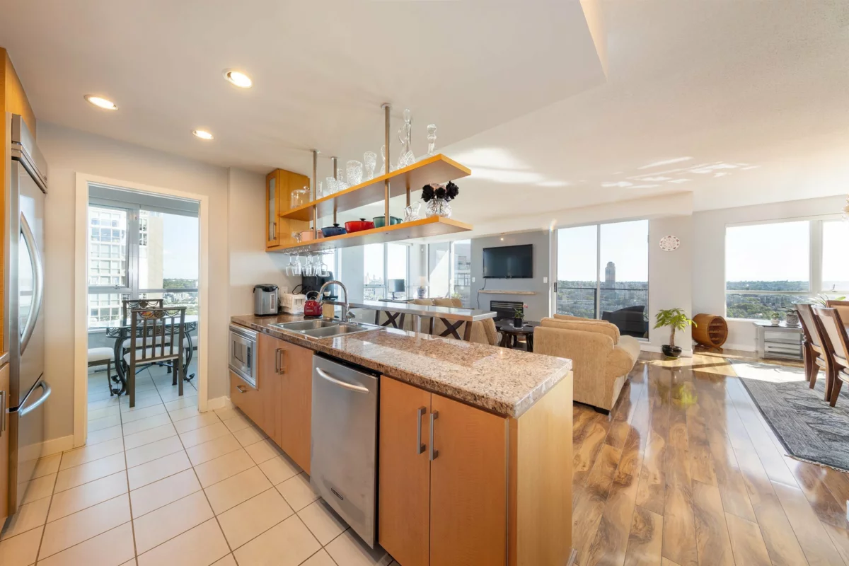 Breakfast Nook Photo of 3601 1438 Richards Street, Vancouver, BC