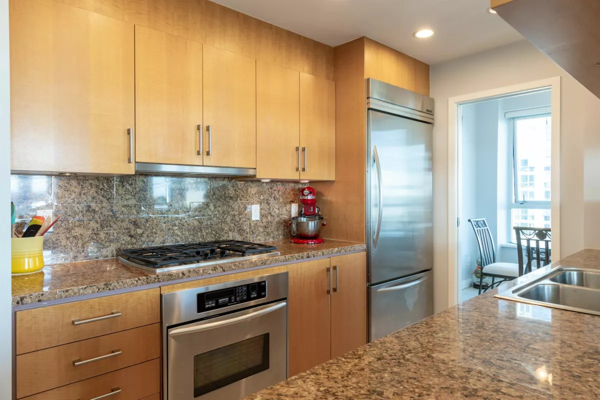 Primary Bedroom Photo of 3601 1438 Richards Street, Vancouver, BC