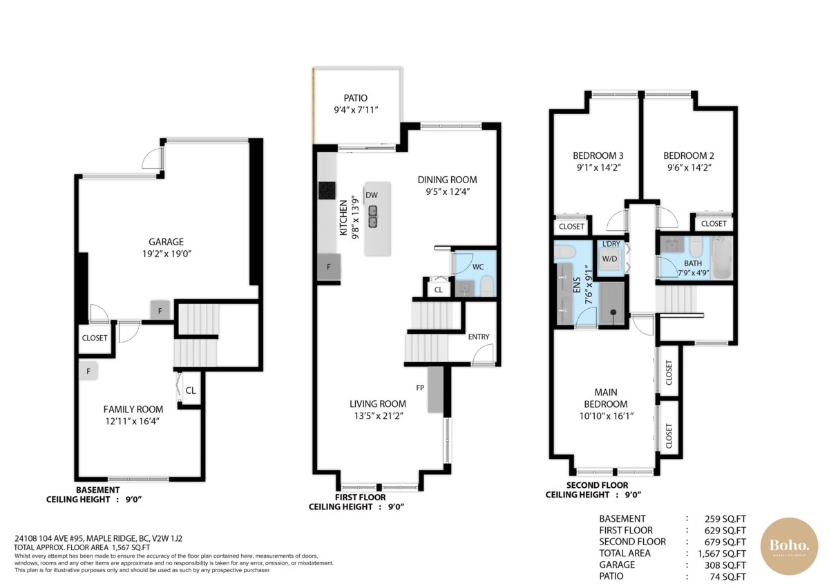 Fitness Center Photo Near 95 24108 104 Avenue, Maple Ridge, BC