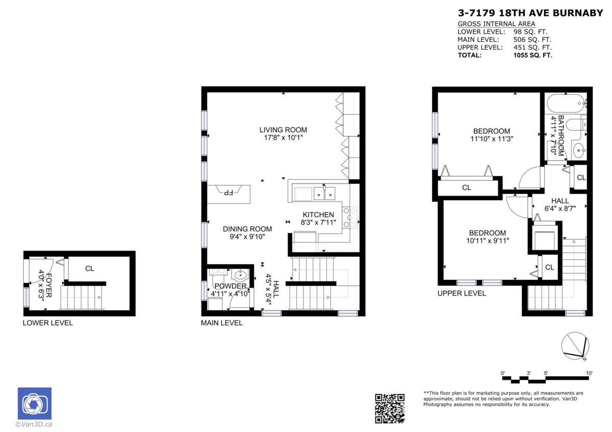 Loft / Bonus Room Photo of 3 7179 18th Avenue, Burnaby, BC
