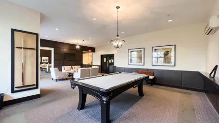 Basement Recreation Room Photo of 406 9399 Odlin Road, Richmond, BC