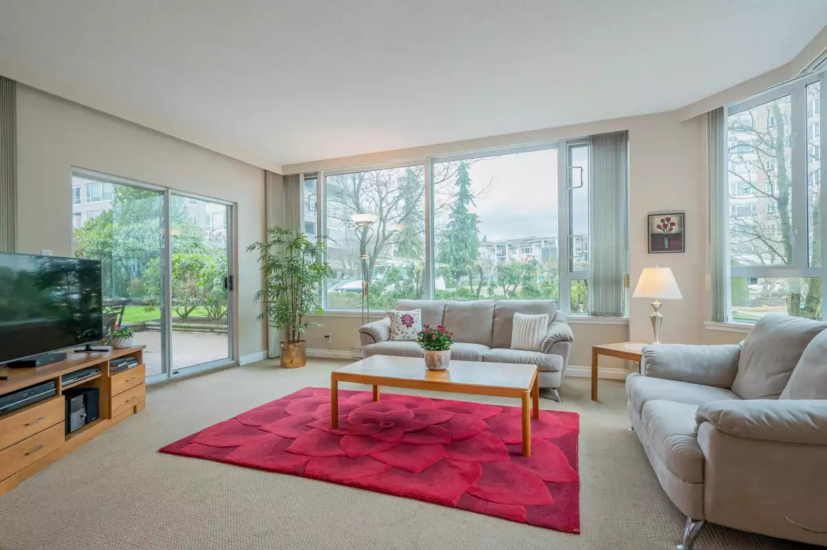 Exterior Rear Photo of 102 3170 Gladwin Road, Langley, BC