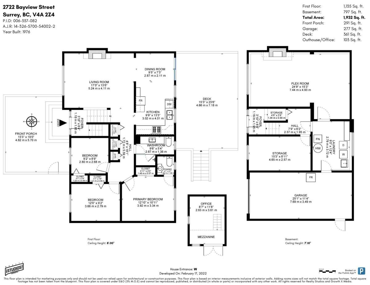 Playground / Recreational Area Near 2722 Bayview Street, Surrey, BC