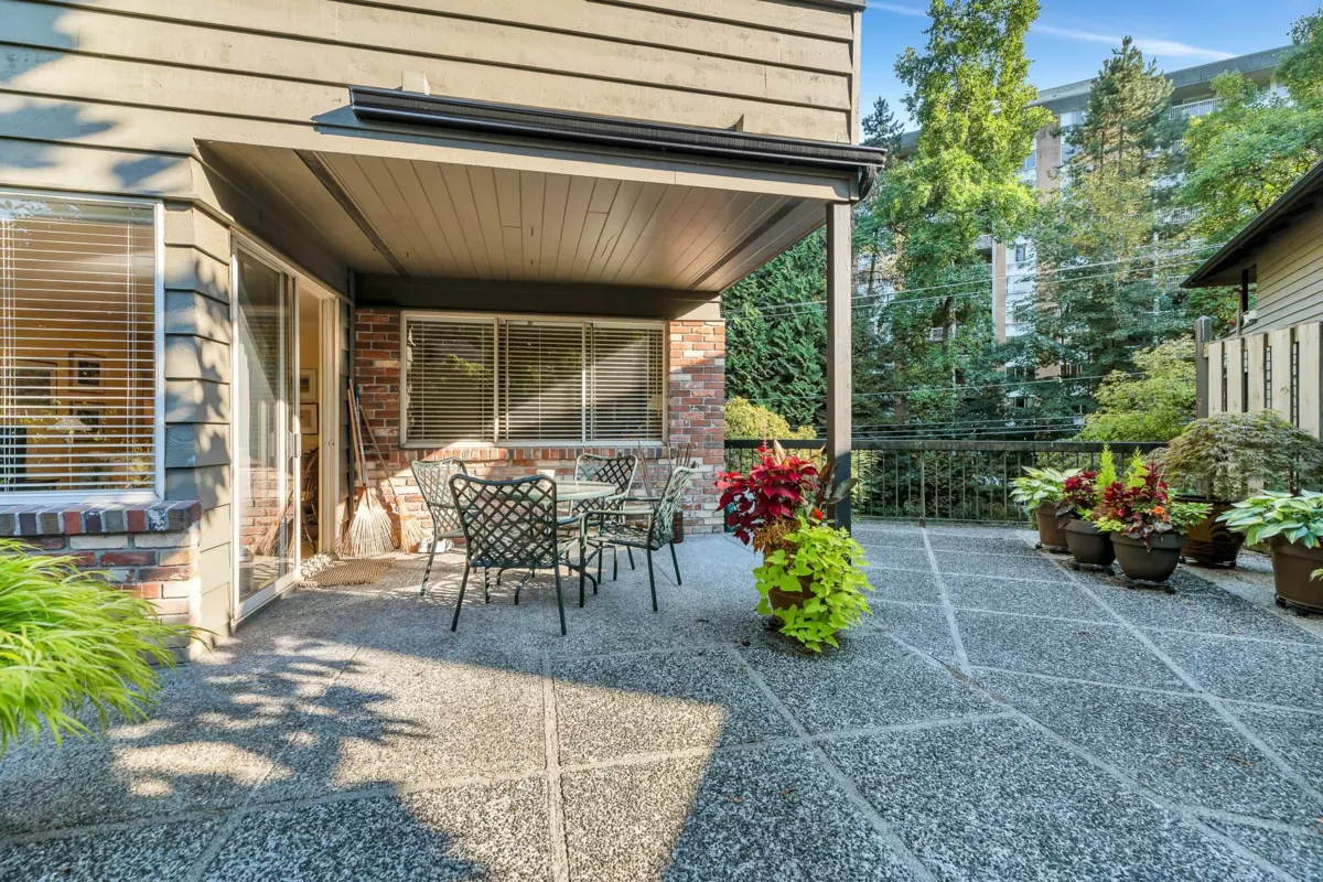 Outdoor Patio Photo of 208 235 Keith Road, West Vancouver, BC