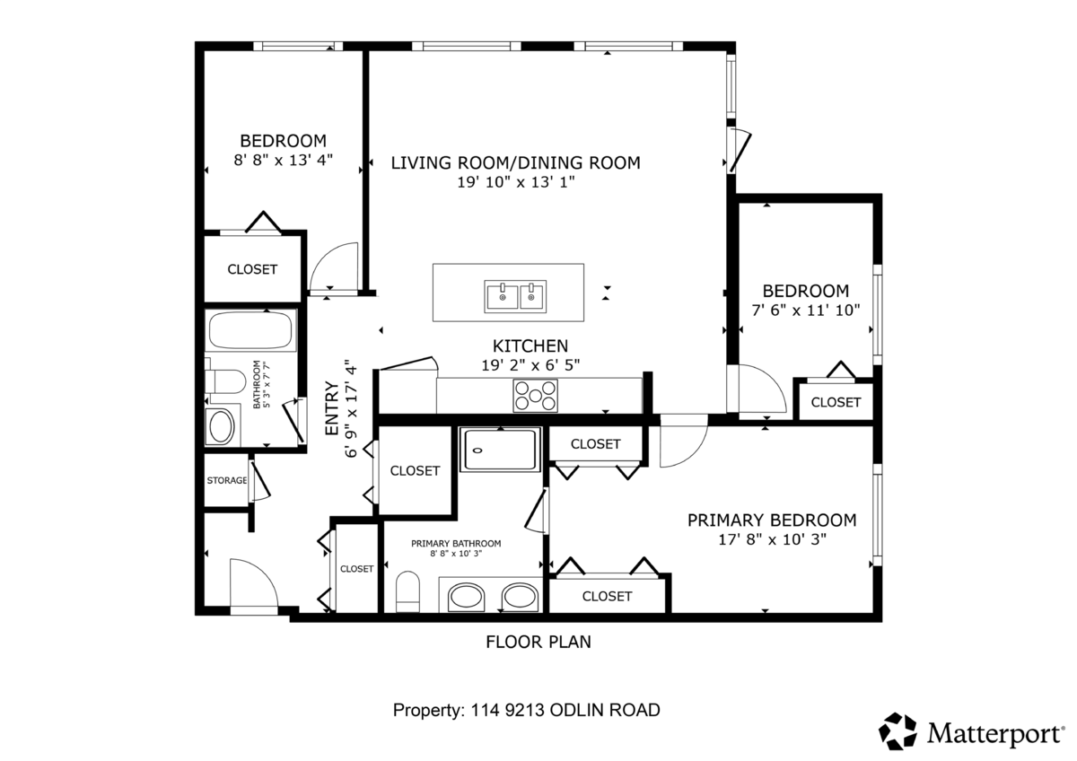 Aerial View of 114 9213 Odlin Road, Richmond, BC