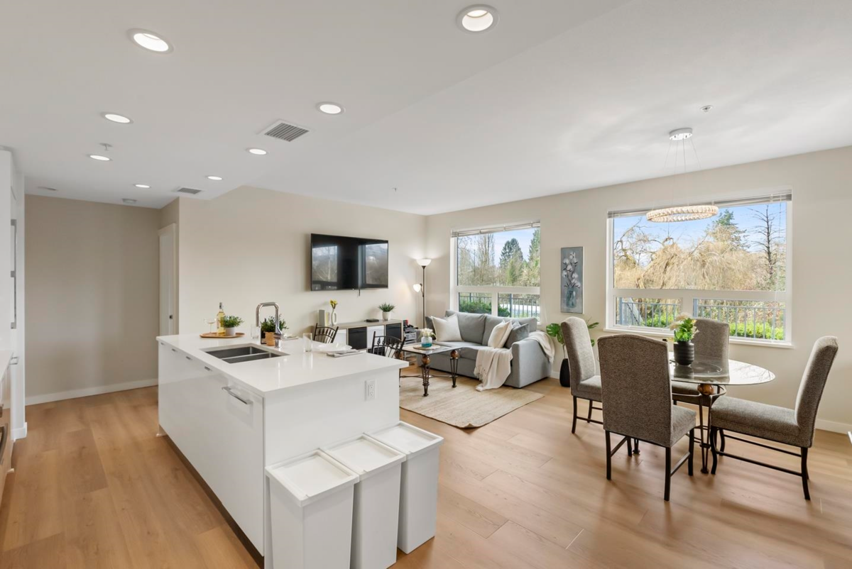 Dining Area Photo of 114 9213 Odlin Road, Richmond, BC