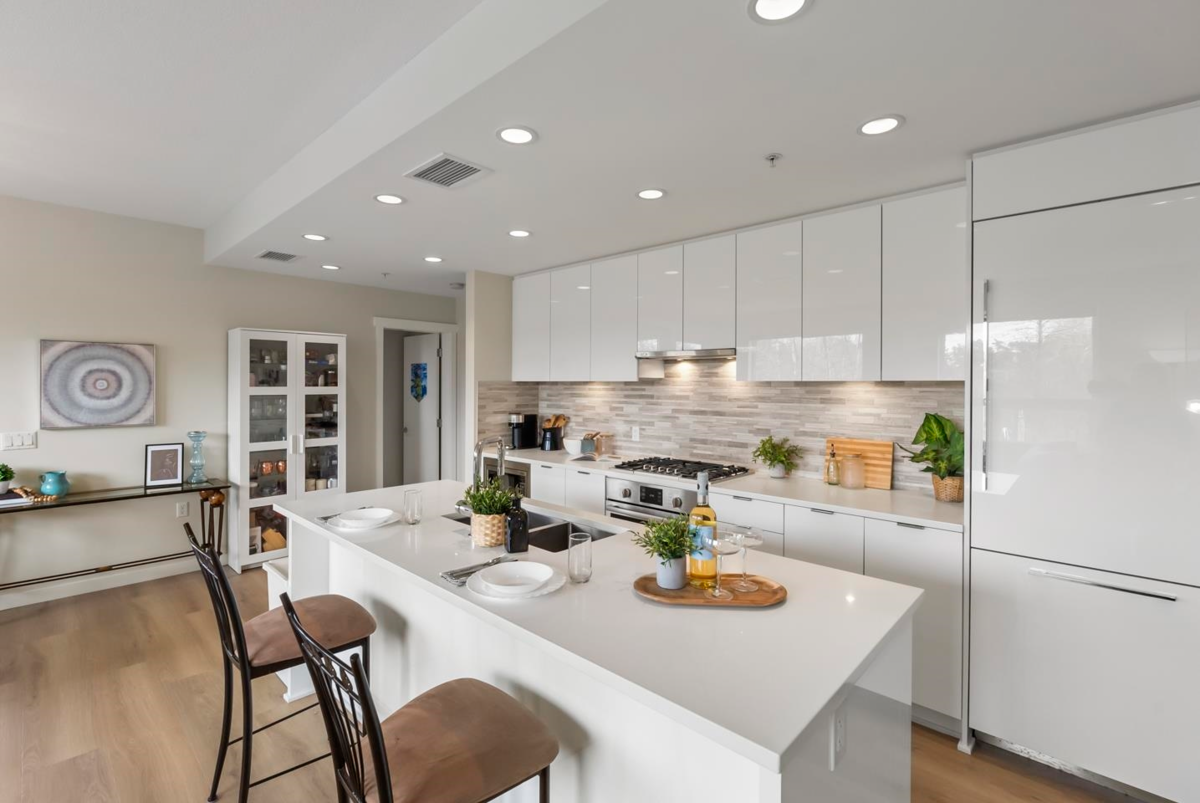 Kitchen Island Photo of 114 9213 Odlin Road, Richmond, BC