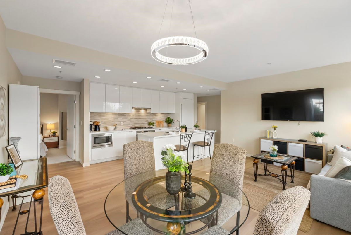 Living Room Photo of 114 9213 Odlin Road, Richmond, BC