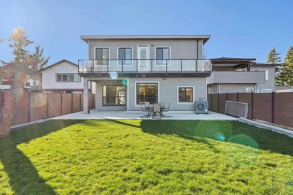 Aerial View of 6296 181a Street, Surrey, BC