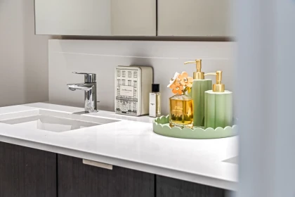 Guest Bathroom Photo of 114 9233 Odlin Road, Richmond, BC