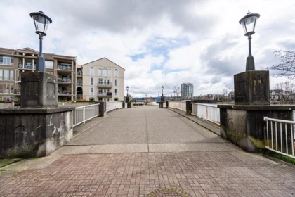 Aerial View of 425 10 Renaissance Square, New Westminster, BC