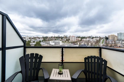 Outdoor Patio Photo of 425 10 Renaissance Square, New Westminster, BC