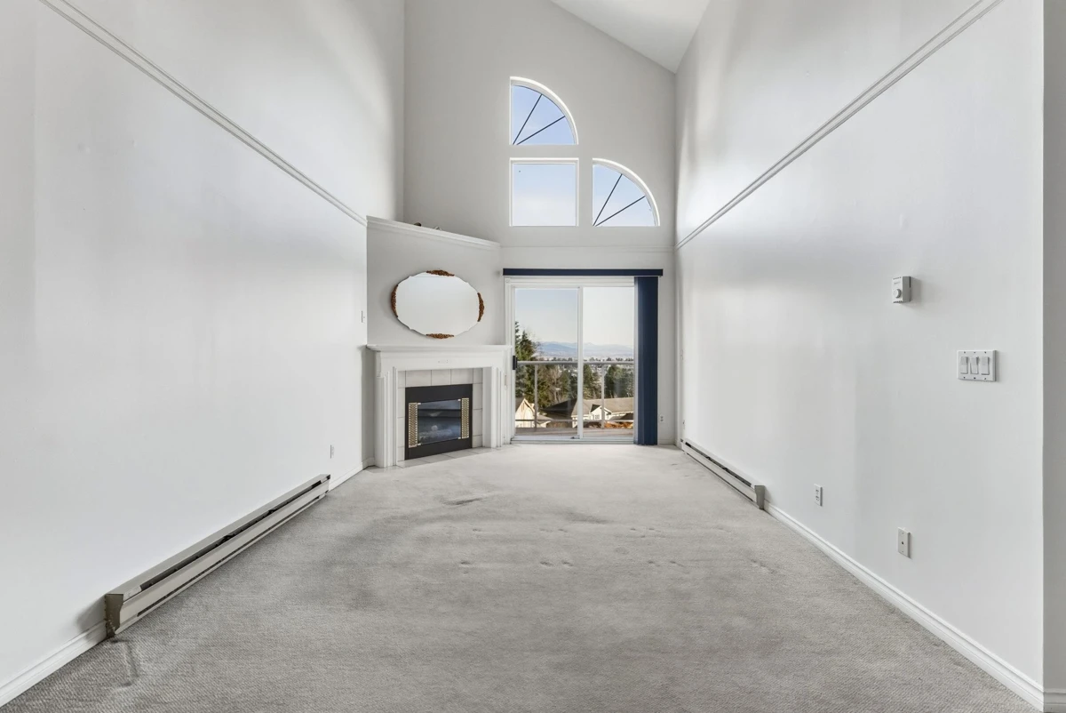 Living Room Photo of 308 455 Bromley Street, Coquitlam, BC
