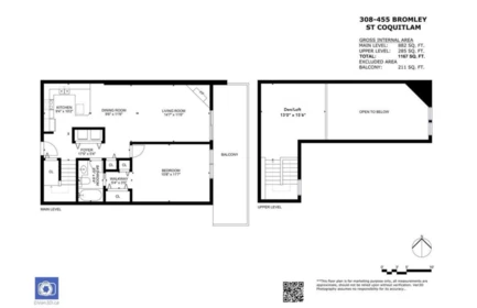 Playground / Recreational Area Near 308 455 Bromley Street, Coquitlam, BC