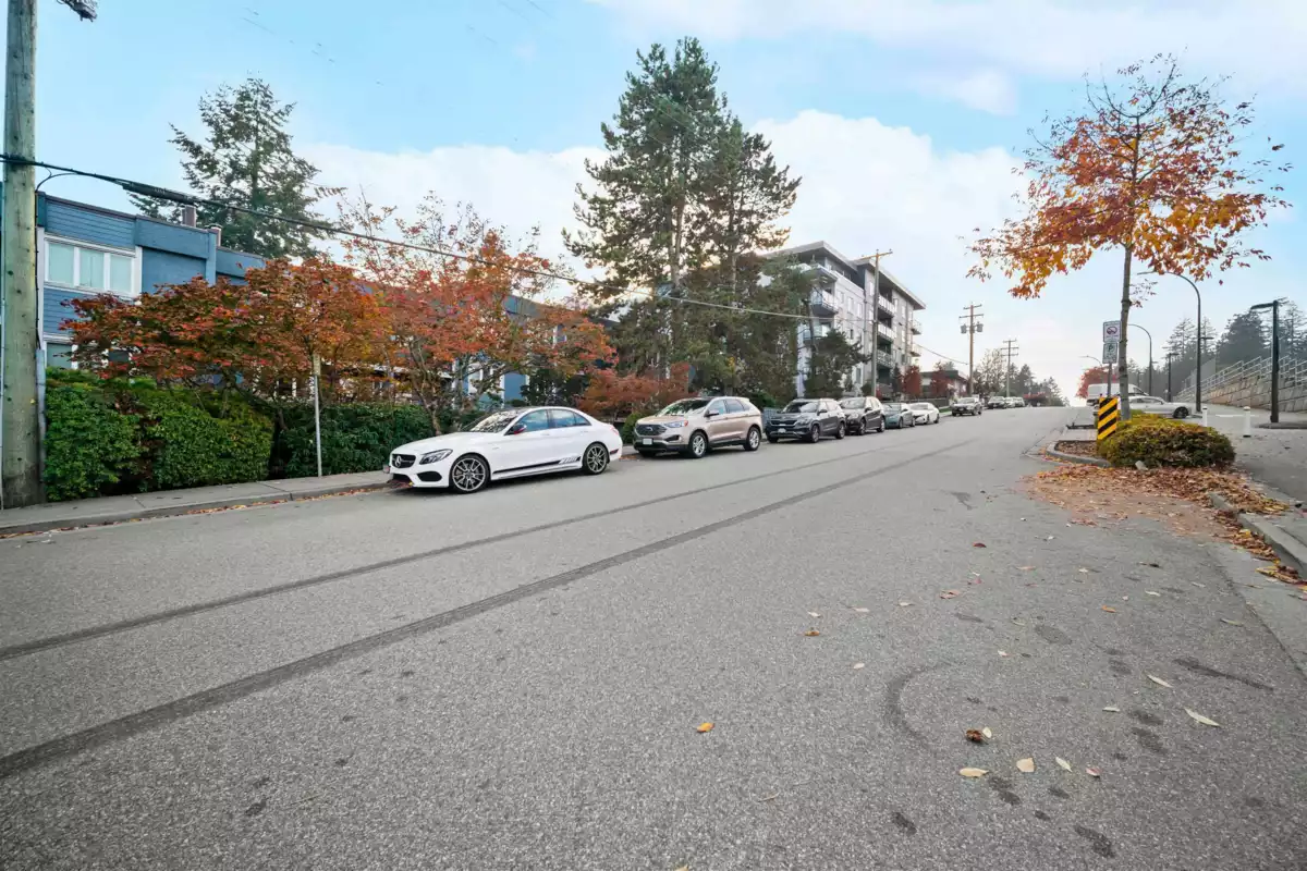 Exterior Rear Photo of 203 1122 King Albert Avenue, Coquitlam, BC