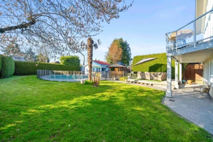 Aerial View of 4935 Fenton Drive, Delta, BC